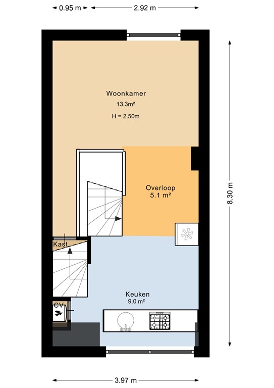 mediumsize floorplan